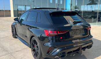 Audi RS3 SPB 2.5 400CV tfsi quattro s-tronic – possibilità noleggio no scoring pieno